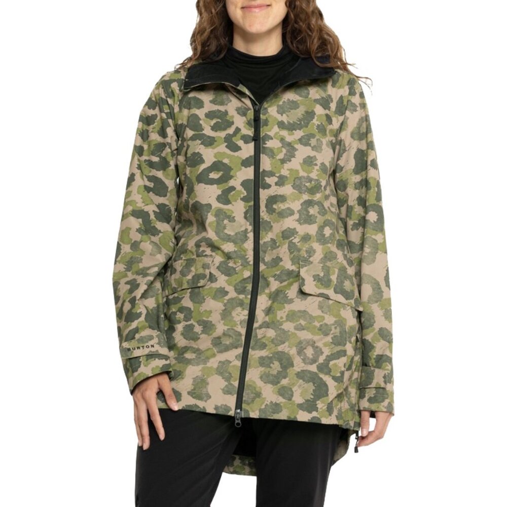 NEW $250 Burton Lalik Jacket! S or M Waterproof Dryride 2L Felidae Camo